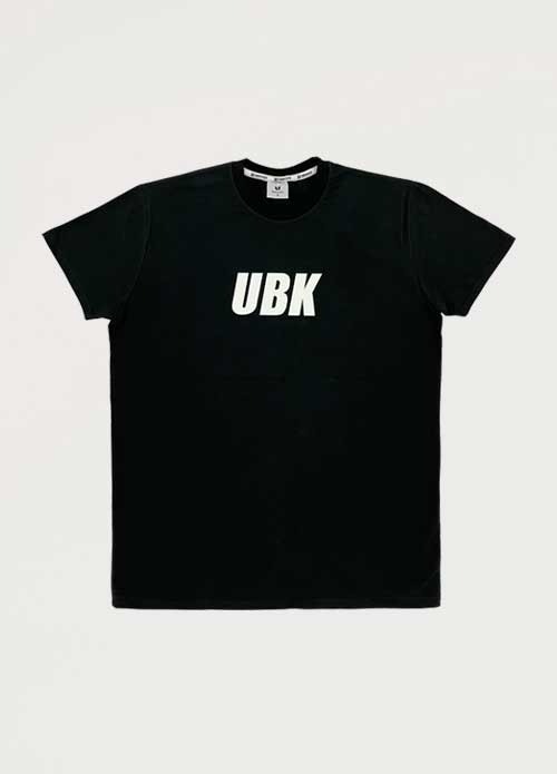 UBK 베이직 머슬핏 반팔 블랙